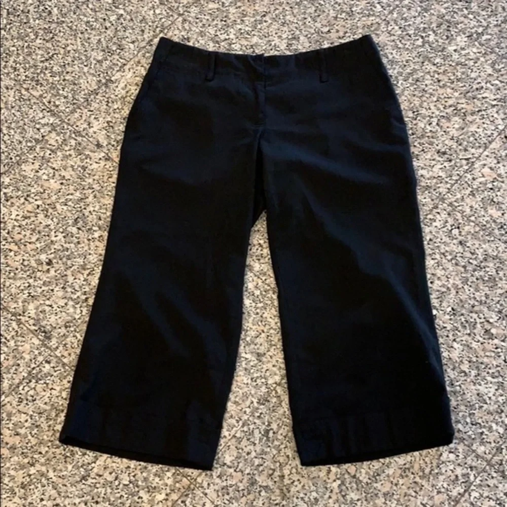MICHAEL KORS BLACK ANKLE PANTS SIZE 8P
